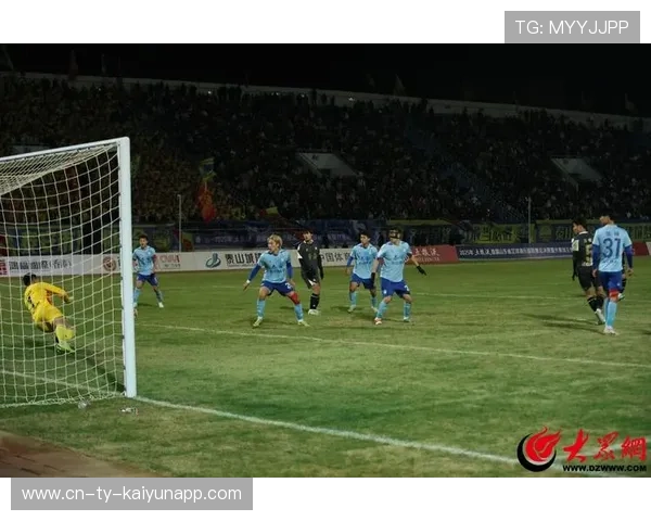 山东泰山的角球套路再次取得明显回报